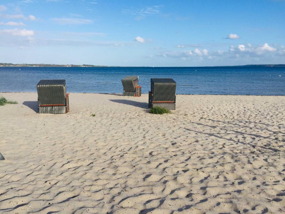 Ferienwohnung Michel Glücksburg Exteriör bild